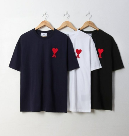 [재고정리]특가/아미 빅자수 반팔티[수입]