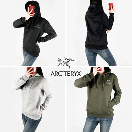 아크테릭스 자수 후드티