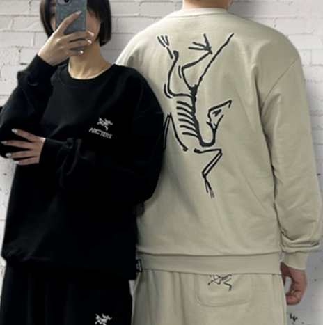 아크테릭스 백로고 맨투맨