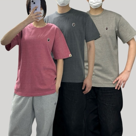 베이프 와이드 와팬 반팔티