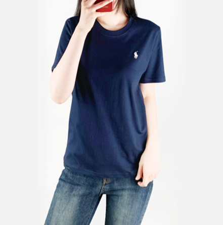 폴로 자수로고 반팔티