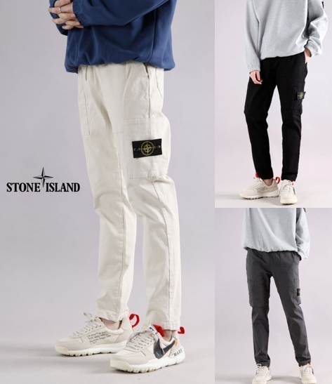 스톤ST  박스일자팬츠(스판)