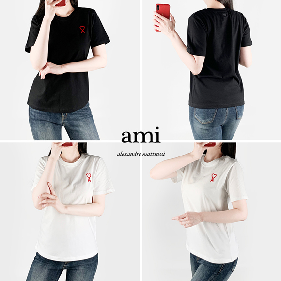 [재고정리]특가/아미 핸들수 반팔티 (남여공용)