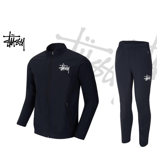 스투시 빅로고 벤츄리 집업세트