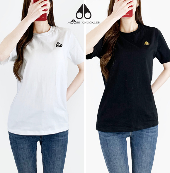 무스너클 면 반팔티 / 남여