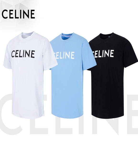 [재고정리]특가/ 셀린느 레터링 워싱 면반팔